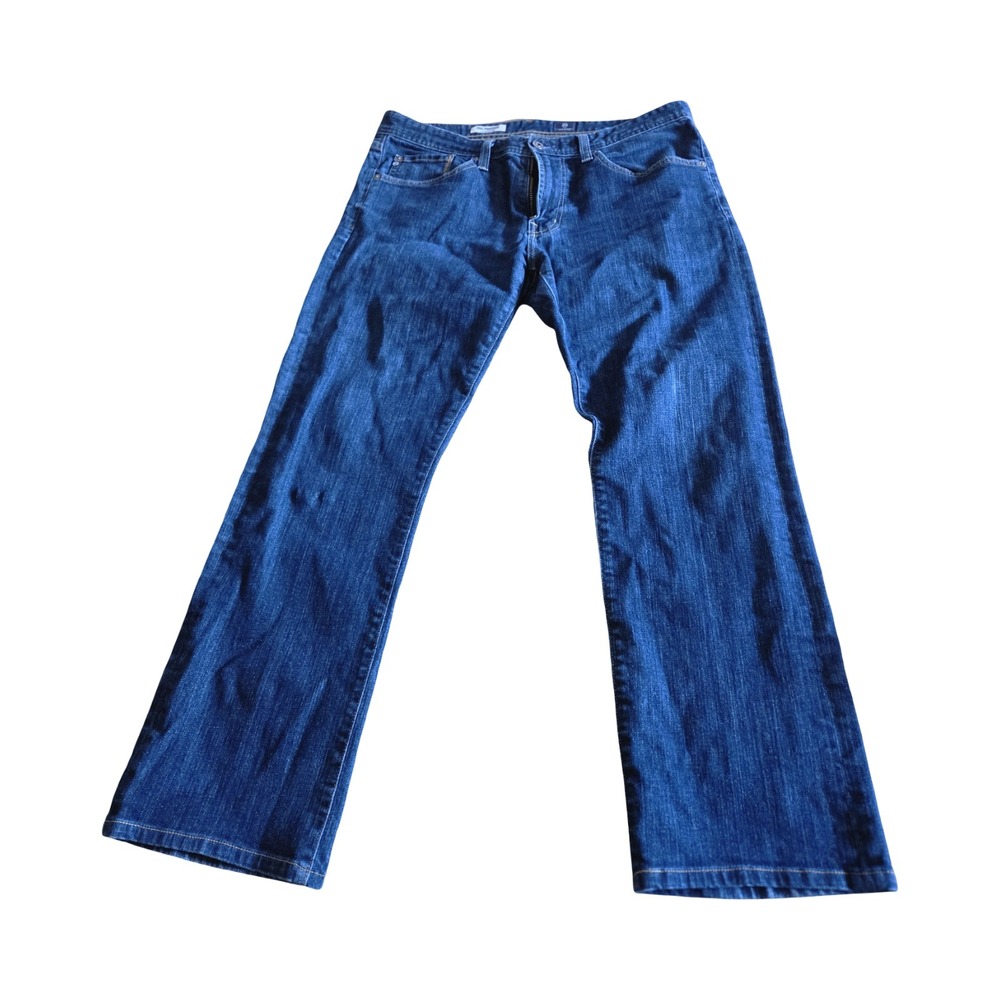 AG Adriano Goldschmied The Protege Straight Leg Jeans Dark Wash 34x34 USA Made